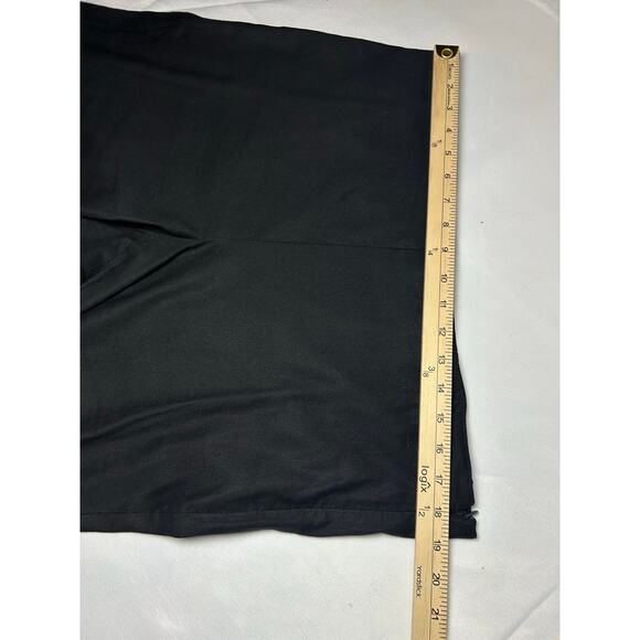 J. Jill Linen Black Women's Pants Elastic back Sz L stretch pull on Straight leg - Picture 7 of 9